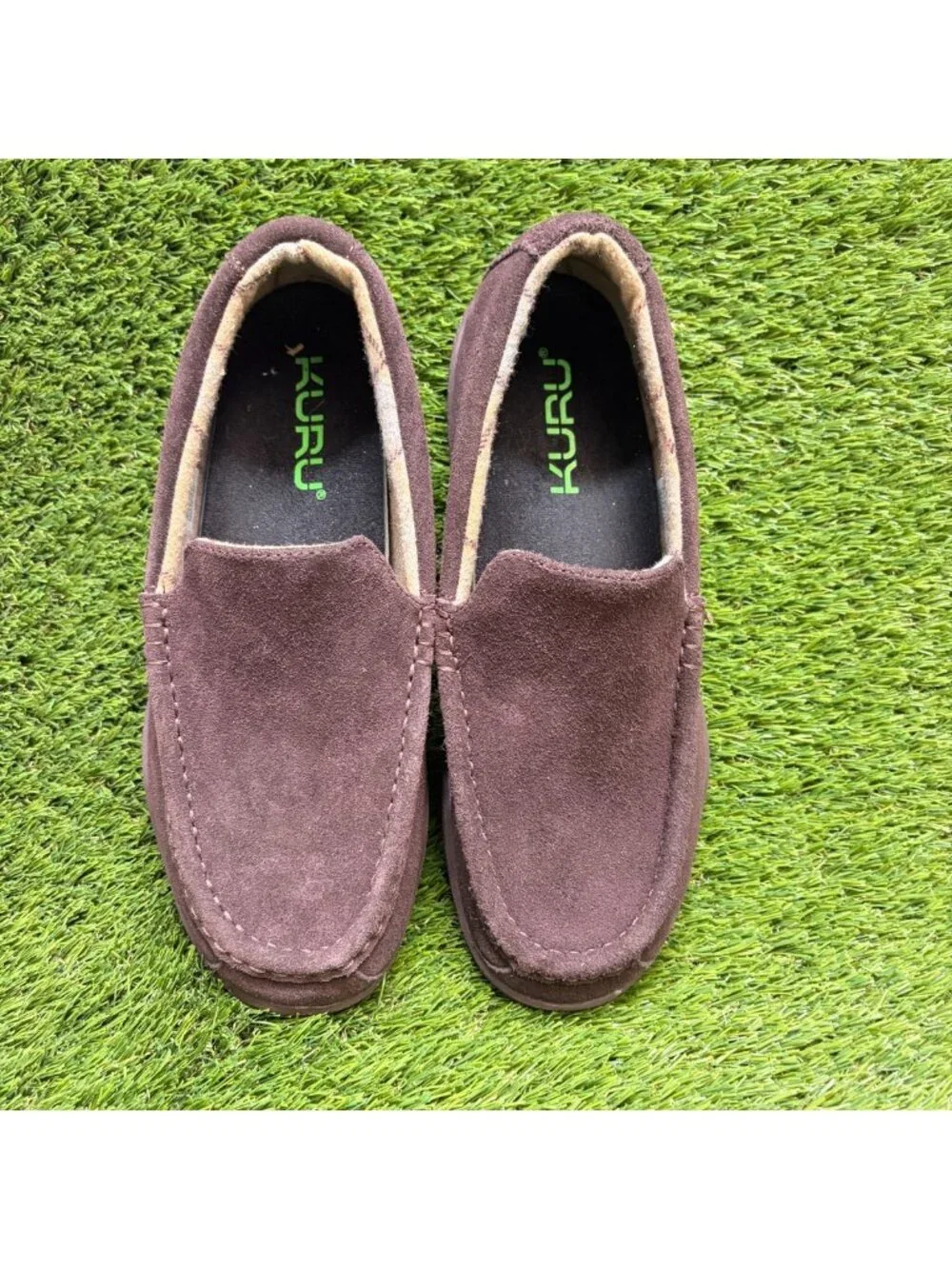Kuru Loft Mens Size 11 Brown Casual Walking Moccasin Slip-On Slippers Shoes